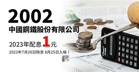 中鋼配息2022|(2002) 中鋼 股利配發金額與殖利率統計